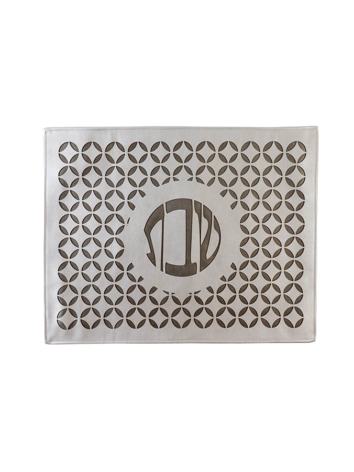 Leather Look Laser-Cut Challah Cover | Challah Covers | Judaica
